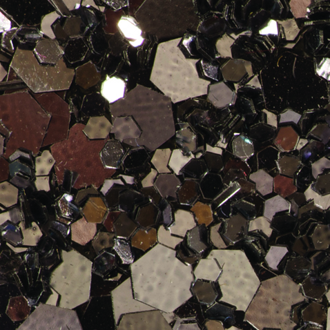 Glitter Cloth - Gun Metal