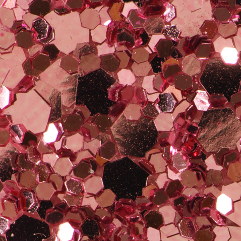 Glitter Cloth - Salmon Pink